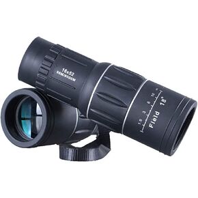 Monocular Telescope 16x52 Monocular Outdoor Portable Waterproof Focus Optics Zoom Lens Teles Monoculars Optics Telescope for Bird Watching Camping Hiking Traveling