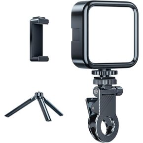 Selfie Fill Light LED Video Light Photography On-Camera Lighting 3000K to 6000K Cold Shoe Mount for DSLR Camera and Vlog