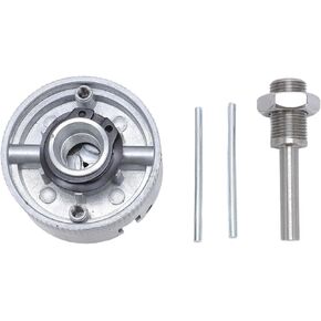 Mini Lathe Chuck Set Alloy Steel 3 Jaw Self Centering Lathe Chuck for Woodworking Projects and Repairs, Power Accessories