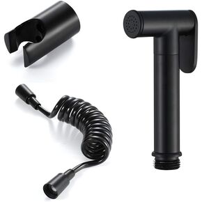 XSprayer Cylindrical Hand Shower Tap Single Cold Water Toilet Sprayer with with Spring Hose