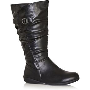 Women's Wide Width Tall Scrunch Boot