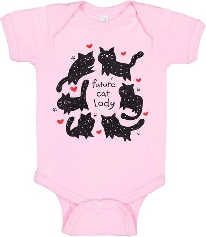 TATY Kids Future Cat Lady Baby Infant Bodysuit in Saudi Arabia