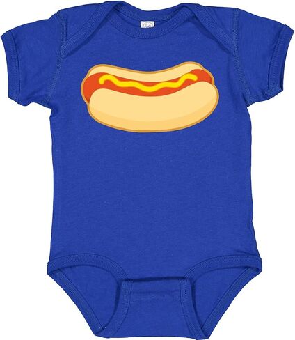 inktastic Funny Hot Dog Baby Bodysuit in Saudi Arabia