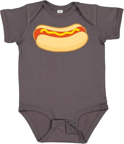 inktastic Funny Hot Dog Baby Bodysuit in Saudi Arabia