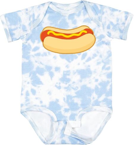 inktastic Funny Hot Dog Baby Bodysuit in Saudi Arabia