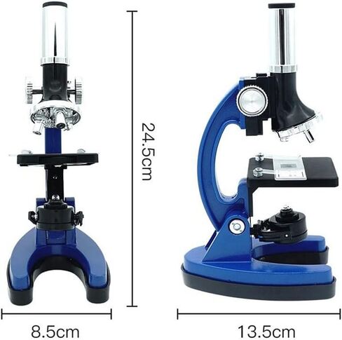 Lab Microscope Accessories 1200X HD Monocular Biological Microscope Set for Microscope Kit in Kuwait