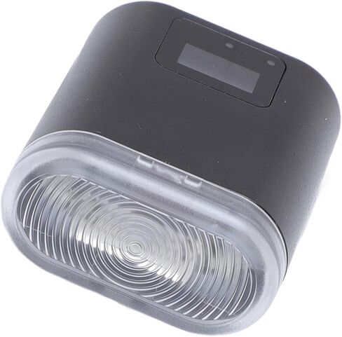 Yoidesu Universal Hot Shoe Flash Speedlite Flash 5600K 8-Level Brightness Rechargeable Camera Flash with Built in Screen for Digital Cameras (Black) in Saudi Arabia