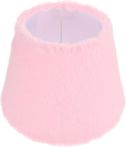 Bedroom Living Room Lampshade Plush Lamp Cover Easy Install Stylish Design in Kuwait