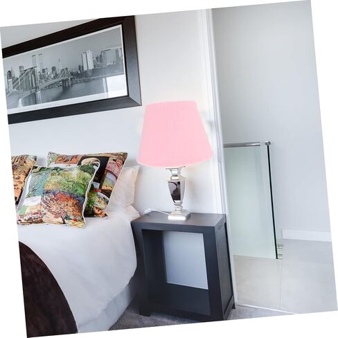 Bedroom Living Room Lampshade Plush Lamp Cover Easy Install Stylish Design in Kuwait