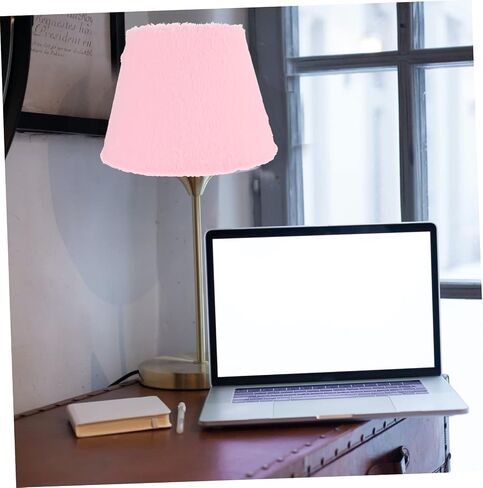 Bedroom Living Room Lampshade Plush Lamp Cover Easy Install Stylish Design in Kuwait