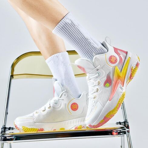 Womens Mens Basketball Shoes Lightweight Fashion Breathable Comfortable Non Slip Sport Indoor Outdoor Sneakers for Unisex in Kuwait