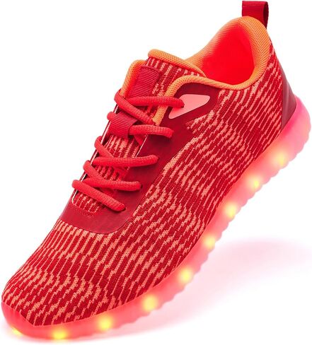Light Up Shoes for Women Men, LED Sneakers USB Charging Unisex Adult Glow Party Cool Dancing Shoes in Saudi Arabia