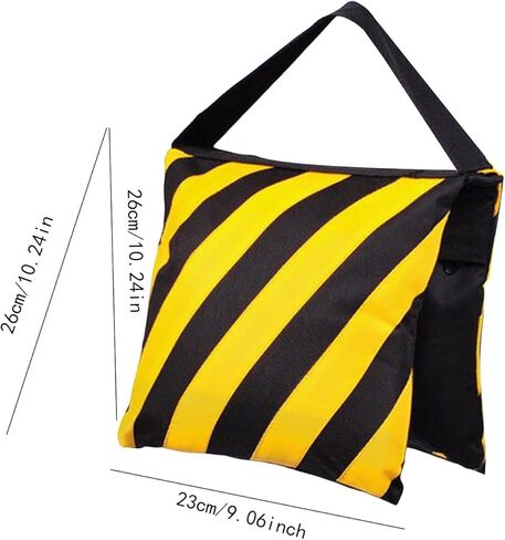 Sandbag Weight Bag,Sand Bag,Heavy Duty Saddlebag for Photography Video Equipments for Patio Picnic Table Light Stand Sports, Orange in Kuwait