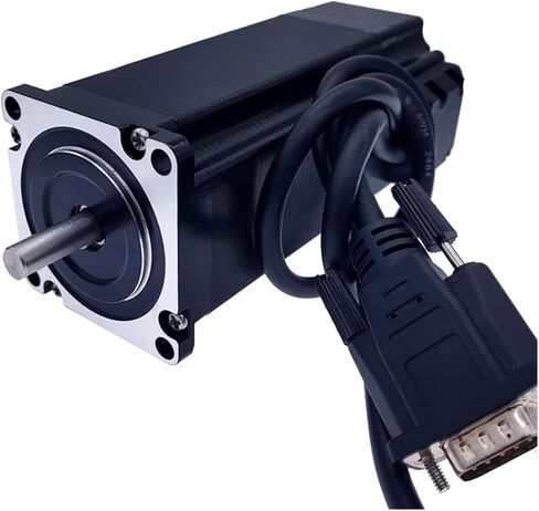 NEMA 23 Stepper Motor Driver Servo Motor 57HBS6401 132mm Stepper Motor 3.0nm 1000ppr Hybrid Stepper Motor + خط (محرك 8 مم) in Saudi Arabia