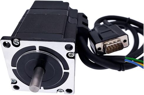NEMA 23 Stepper Motor Driver Servo Motor 57HBS6401 132mm Stepper Motor 3.0nm 1000ppr Hybrid Stepper Motor + خط (محرك 8 مم) in Saudi Arabia