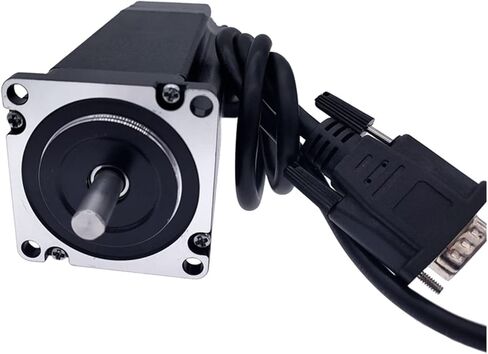 NEMA 23 Stepper Motor Driver Servo Motor 57HBS6401 132mm Stepper Motor 3.0nm 1000ppr Hybrid Stepper Motor + خط (محرك 8 مم) in Saudi Arabia