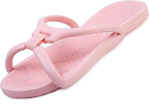 Foldable Sandals Travel Slippers Shower Shoes For Women Men-Non-Slip Quick-Dry, Portable House Shoes in Kuwait