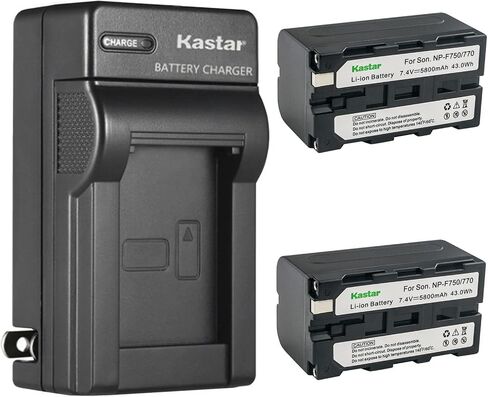 KASTAR 1 حزمة البطارية وشاحن الجدار AC استبدال Sony CCD-TRV57 CCD-TRV58 CCD-TRV59 CCD-TRV615 CCD-TRV62 CCD-TRV65 CCD-TRV66 CCD-TRV67 CCD-TRV68 CCD-TRV71 CCD-TRV715 in Kuwait
