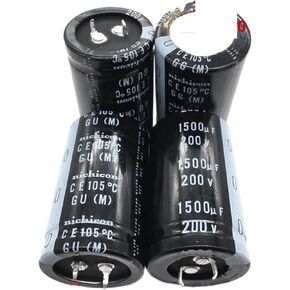 2pcs/10pcs 1500uf 200v 30x50mm 200v1500uf snap-in psu مكثف (10pcs)