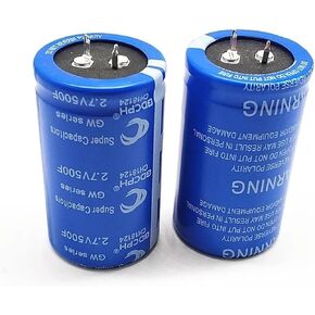 20PCS-2PCS 2.7V500F 2.7V 500F Volume 35 * 60 Car Rectifier Accessories(20PCS Black)