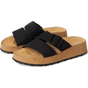 Birkenstock Women's Papillio Almina Platform Sandal-Nubuck Wedge
