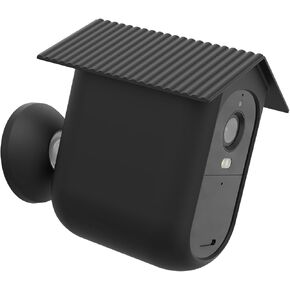 Holicfun Silicone Cover Skin for Arlo Essential XL Outdoor Camera (2nd Gen) - Black