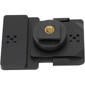 High Strength Hot Shoe Mount Adapter for Camera Universal Use for EW 100 300 500 G1 G3 G4, Made of Durable ABS Material