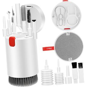 Angoily 1set Multi-Functional Cleaning Kit for Cell Phones Laptops Cameras Electronics Tools for Dust Stains and Fingerprints Easy to Use and Comfortable Grip