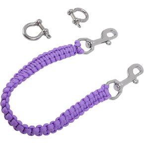 Fabater Diving Camera Lanyard, Underwater Camera Housing Carry Lanyard with 2 Flexible Rotation Hooks, Diving Accessories for for Underwater Camera Camcorder Diving Surfing Snorkeling