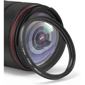Camera Filter Kaleidoscope Special Effects Photography Accessories SLR Lens Prism(Linear-Prism,Add 58mm Handle)
