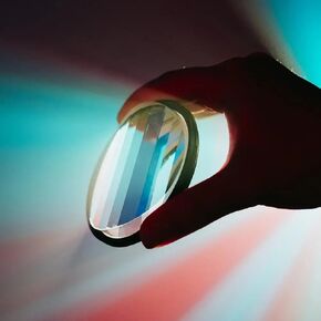 Prism Photography Filter Special Effects Glass Linear Filter Foreground Blur Film Props 77/82mm Camera Accessories(82mm)