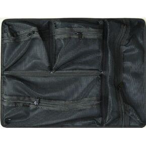 Pelican Color Case New Lid Organizer to Fit The Pelican 1560 Case., Black