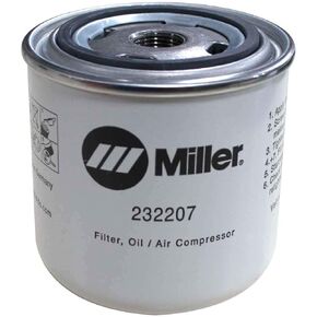 Miller 232207 Filter, Oil Air Compressor