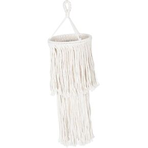 Luxshiny Boho Decor Cotton Rope Lamp Lamp Lade Light Light Light Light Light Light Light Light Light For Room Coffee Shop على الطراز الاسكندنافي الأنيق تصميم إضاءة فريدة من نوعها