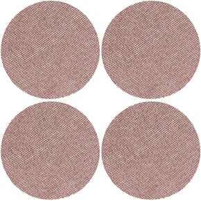 Luozzy 4pcs خفيفة مستديرة ضوء سقف الغطاء ناعم الضوء الناشر لضادة الوهج حماية العين للعيش للطفل للأطفال الأطفال مصباح النسيج الظل 10 سم قطره
