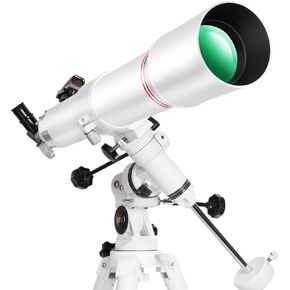 Telescope for Kids Beginners Adults, Astronomy Refractor Telescope with Adjustable Tripod - Perfect Telescope Gift for K