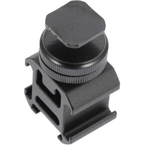 1Set Camera Hot Shoe Mount Adapter Machined for Tripod Screw Mounting of Flash Microphone and Lighting Equipment