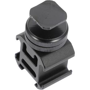 1Set Tripod Screw Adapter with Head Flash Hot Shoe Mount for DSLR Camera Microphones and Fill Lights Durable Compact Easy to Carry Compatible with Standard Tripods