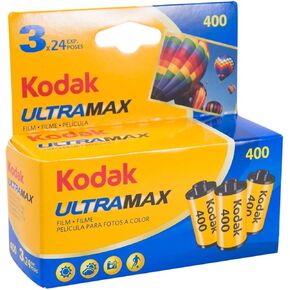 Kodak 6034052 Ultra Max 400 Film (Blue/Yellow) 2 Pack