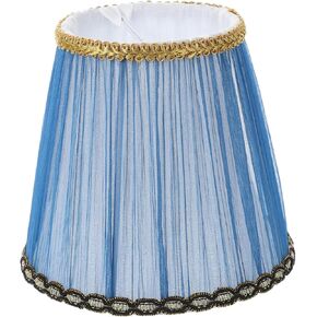 Clip Bulb Lampshade Chandelier Light Cover Burlap Lamp Cover Nightstand Lampshade Home Decor