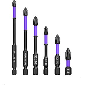 High Magnetic Screwdriver Drill Bit Set, Universal Non-slip Magnetic Strong High Magnetic Drill Bit Set, D1 Premium Steel Magnetic Drill Bits, Professional And Diy Use