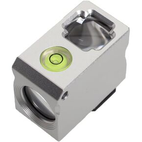 Universal Camera Metal Viewfinder, Waist-Level, Hot/Cold Shoe Interface, Film Camera Compatible (Plastic Black)