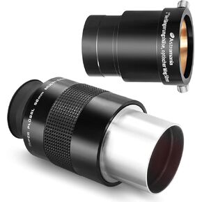 Astromania 2-Inch Telescope Eyepiece Extension Tube Adapter - Bundle with - Super Plossl Eyepiece 2 Inch 56mm
