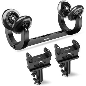 PROAIM Polaris - Monorail Camera Slider Dolly with 2 x Pipe Clamps. Overhead Gimbal Rig. Fits Ø 38-48mm Speed Rails. Payload: 30kg/66lb. Clamps to Baby/Junior Light Stands (P-MNRL-01)