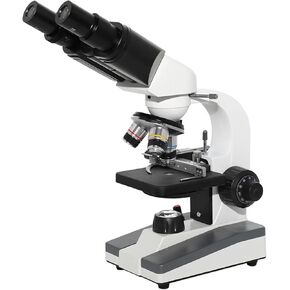 40X-640X Biological Microscope for Students - Monocular, Binocular & Trinocular with 12.5X Mobile Phone Lens for Educational Lab Use(Blue)