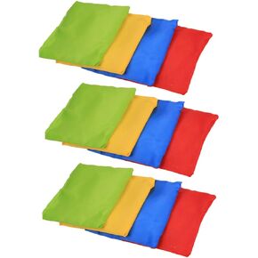 Totority 12pcs Sandbag Toys for Boy Girl Safe Outdoor Multiplayer Throwing Activities for and Group Games