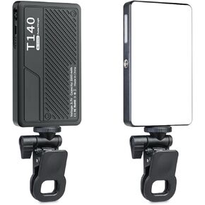 Bi Color LED Video Light, 120° Fill Light with 3 Light Modes, CRI 96, 2500K-6500K, 3100mAh Battery, Portable Photography Fill Light for Camera Tripod Selfie Stick Travel