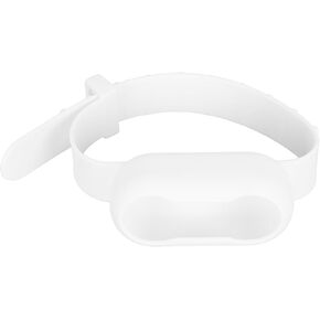 Sports Camera Silicone Wristband High Grade Silicone Material for GO 3 Adjustable Length (White)