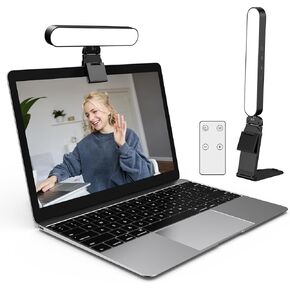 InnoGear Video Conference Light, On-Camera Video Lights for Monitor Desk LED Streaming Lighting with Remote and Touch Control Selfie Zoom Lighting for Computer Webcam Laptop Podcast, Recording