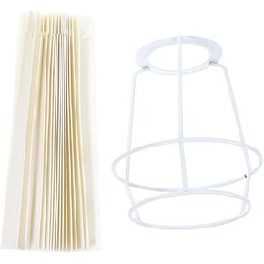 Pleated Chandelier Lamp Shades Fabric Lampshade Cover Easy Diy Home Decor Versatile Sturdy Light Fixtures